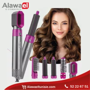 Brosse soufflante 5‑en‑1 pour coiffage à air chaud-1