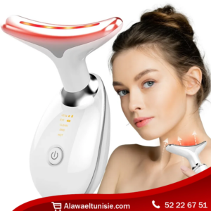 Appareil de Massage Anti-rides & Lifting Visage et Cou 7 en 1 - جهاز شد وتدليك الوجه والرقبة