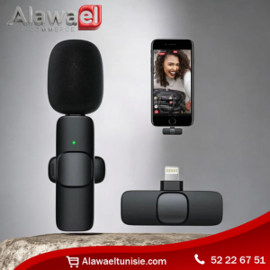 Micro Cravate Sans Fil Universel (Type-C & Lightning) - Android et iOS