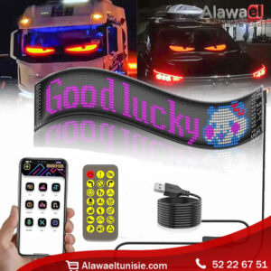 Panneau LED Matrix Flexible & Connecté - شاشة ليد مرنة للسيارات والمحلات